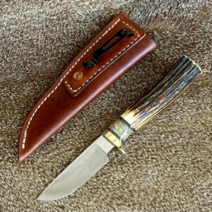 Pocket Knife- Sambar Stag and Musk Ox