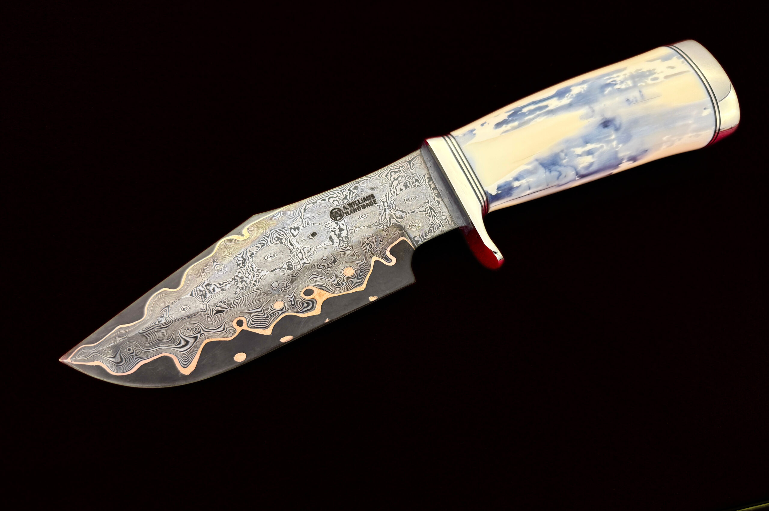 Silverado- 6" Baker Forge Damascus and FWI - Image 6