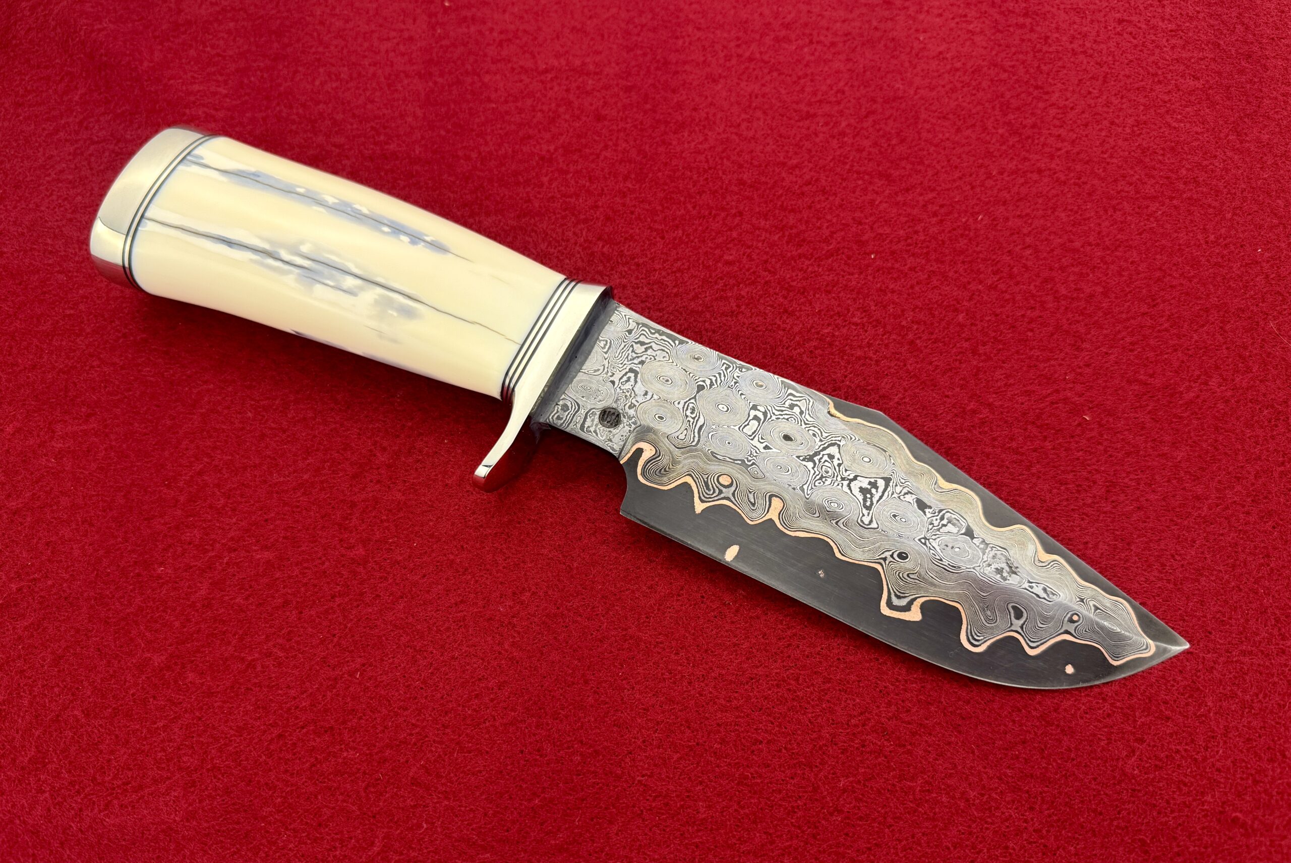 Silverado- 6" Baker Forge Damascus and FWI - Image 3