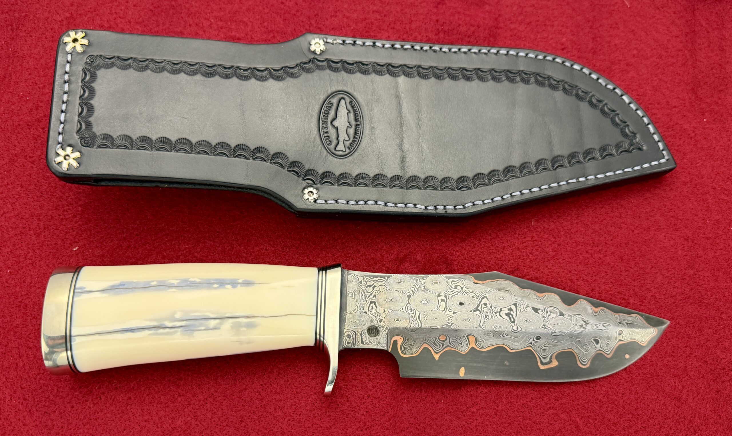 Silverado- 6" Baker Forge Damascus and FWI - Image 5