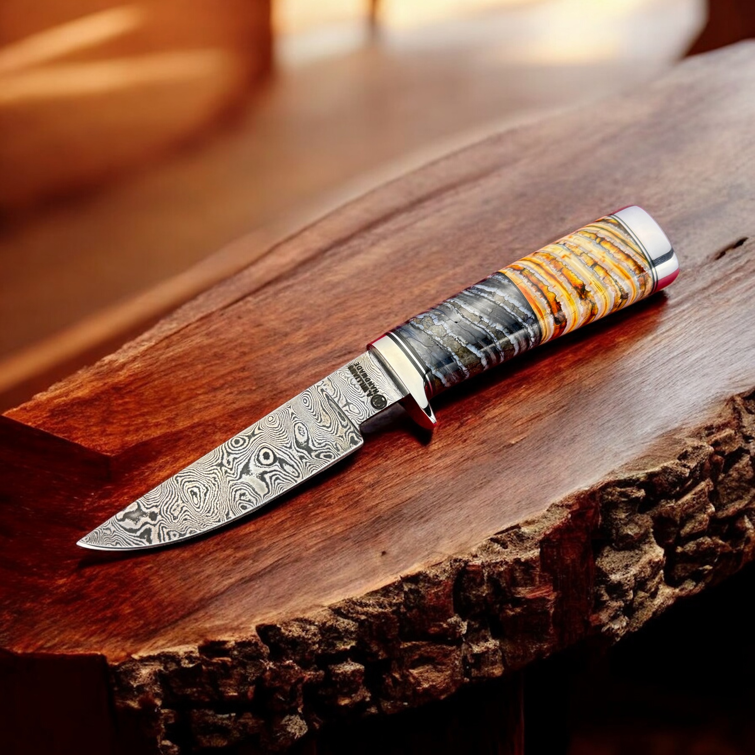 Chyenne- Damascus and double woolly mammoth