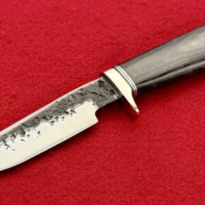 Scagel style Black micarta knife